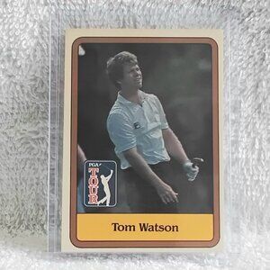 3/$25 E/NM 1981 Donruss Golf Inaugural Tom Watson RC PGA Tour Card 1!!